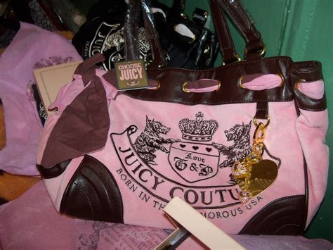 real vs fake juicy couture bags|juicy couture bags counterfeit.